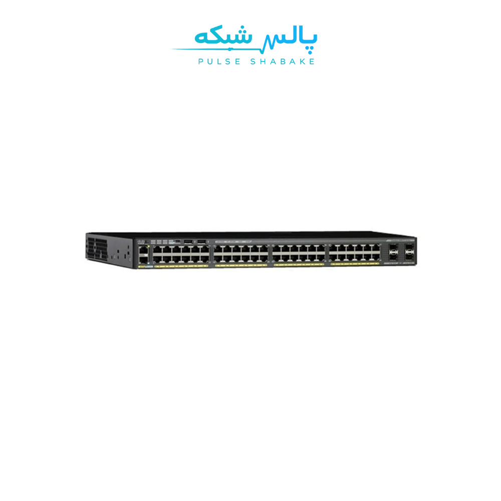 سوئیچ سیسکو WS-C2960X-48LPD-L — ۴۸ پورت گیگابیت مدیریتی، PoE+