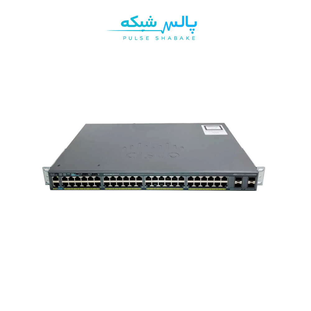 سوئیچ سیسکو WS-C2960S-48TS-L — ۴۸ پورت گیگابیت مدیریتی