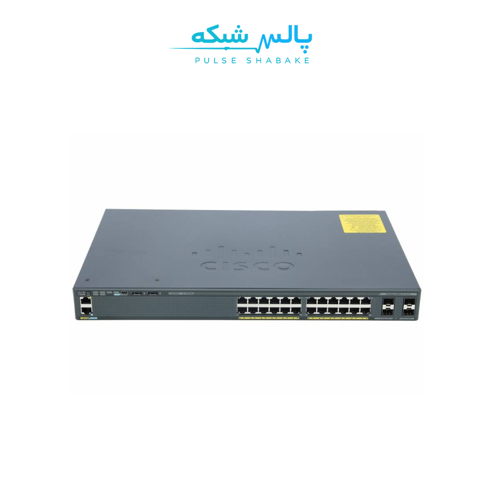 سوئیچ سیسکو WS-C2960S-24TS-L — ۲۴ پورت گیگابیت مدیریتی