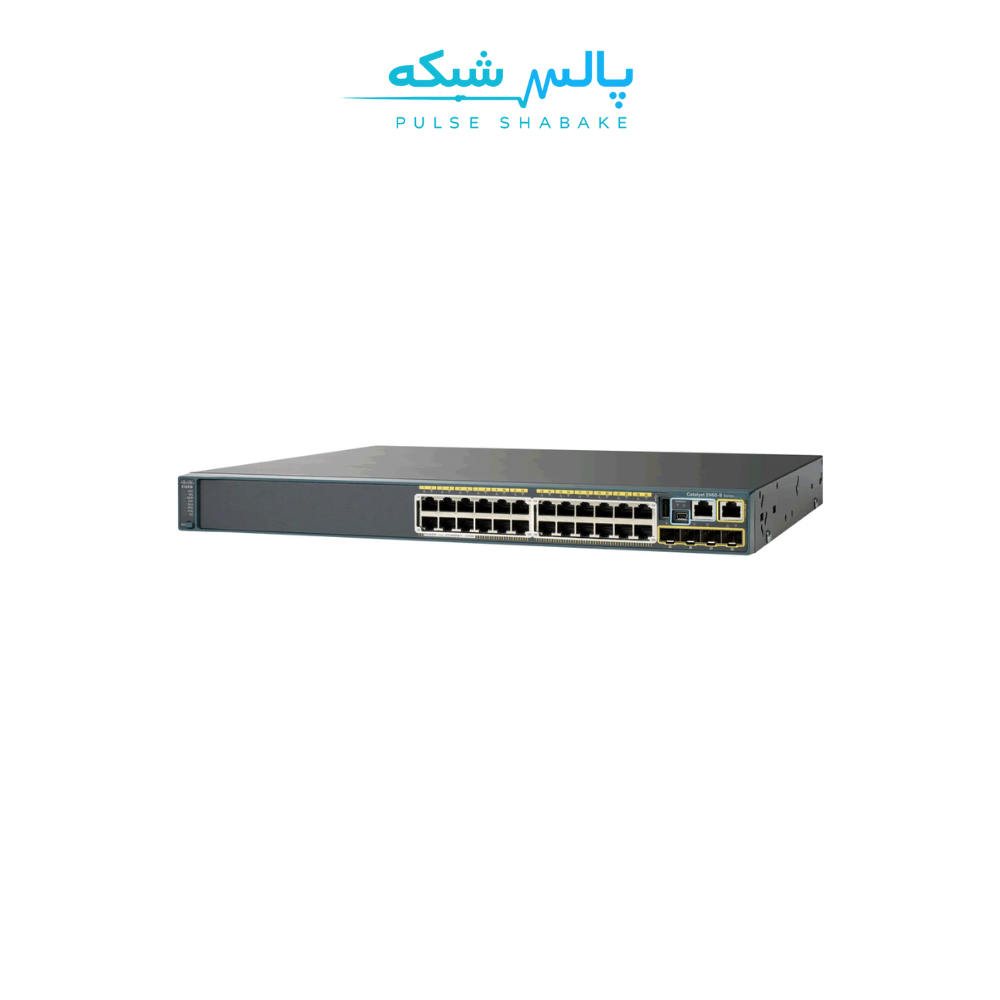 سوئیچ سیسکو WS-C2960G-24TC-L — ۲۴ پورت گیگابیت مدیریتی
